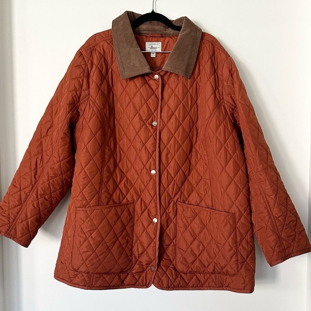G.H. Bass Quilted Women’s Barn Style Jacket 3X